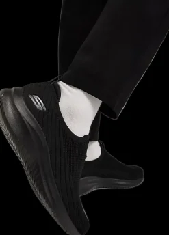 Discount czarne wsuwane sneakersy damskie Damskie Sportowe|Markowe