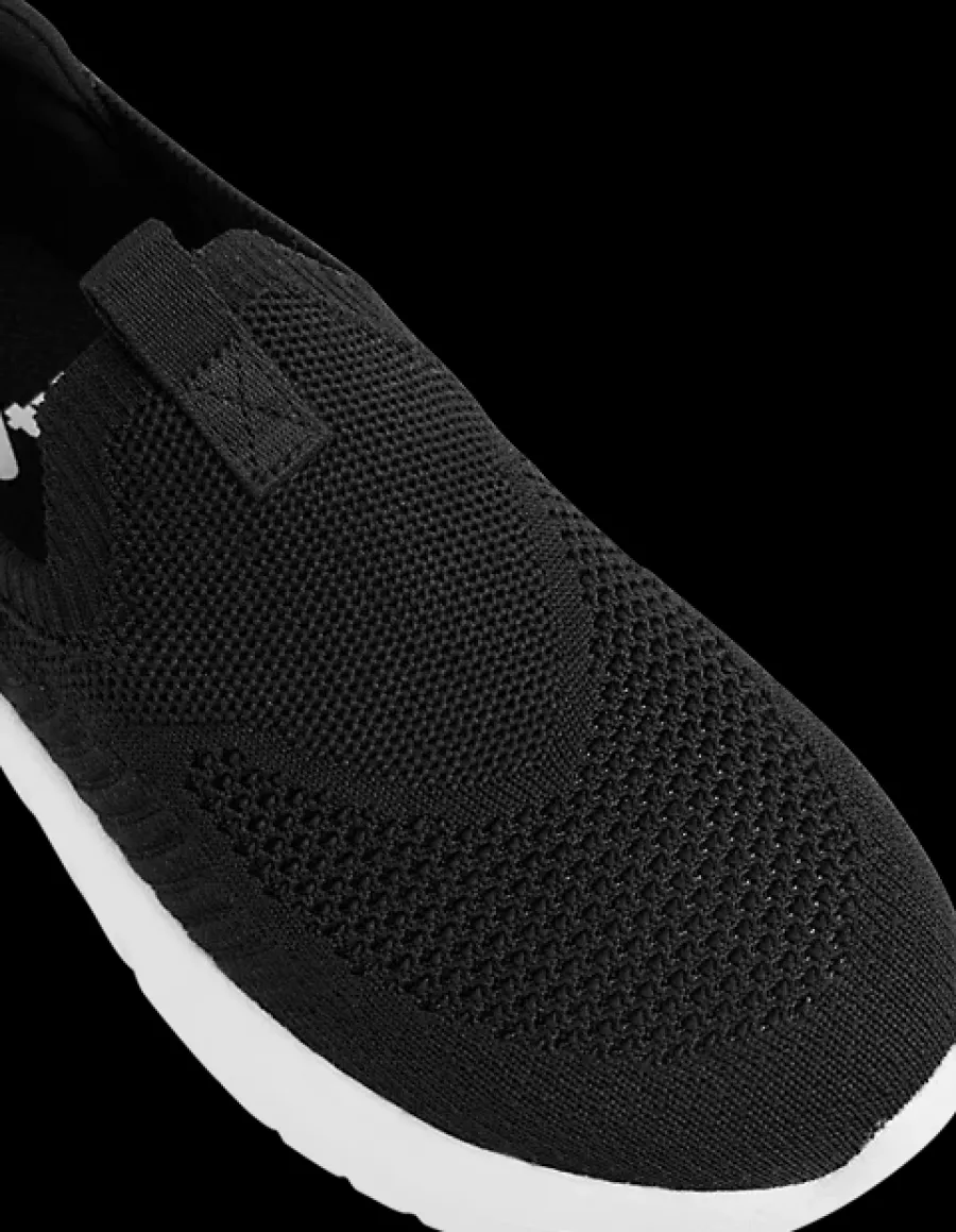 Hot czarne wsuwane sneakersy dziecięce Dzieci Sportowe