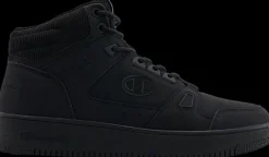 Sale czarne wysokie sneakersy męskie Rebound Evolve II Mid Męskie Sportowe|Markowe