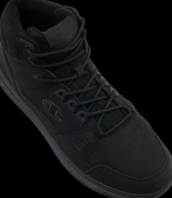 Sale czarne wysokie sneakersy męskie Rebound Evolve II Mid Męskie Sportowe|Markowe
