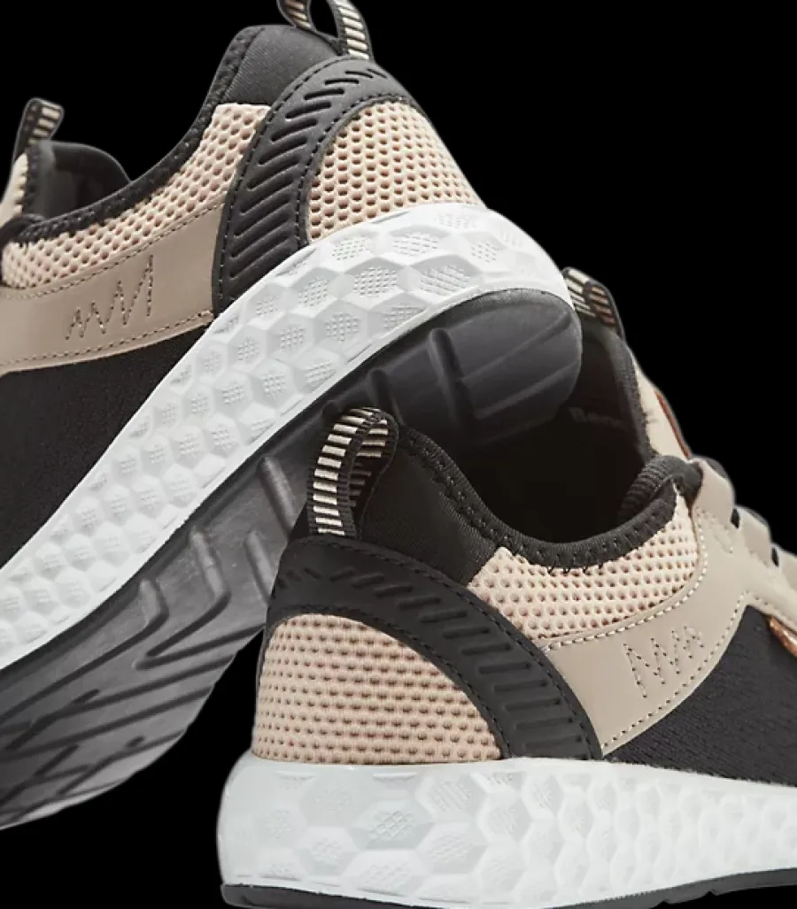 Online czarno-beżowe sneakersy damskie Damskie Sportowe|Casual