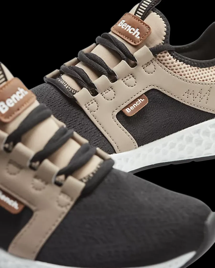 Online czarno-beżowe sneakersy damskie Damskie Sportowe|Casual