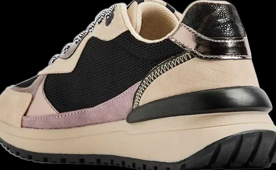 czarno-beżowe sneakersy damskie Damskie Sportowe