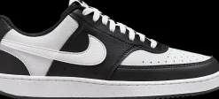 Sale czarno-białe sneakersy damskie Court Vision Low Damskie Sportowe|Casual