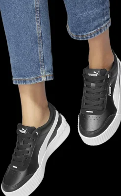 Online czarno-białe sneakersy damskie Carina Lift Damskie Sportowe|Markowe