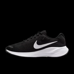 Discount czarno-białe sneakersy damskie Revolution 7 Damskie Sportowe|Markowe