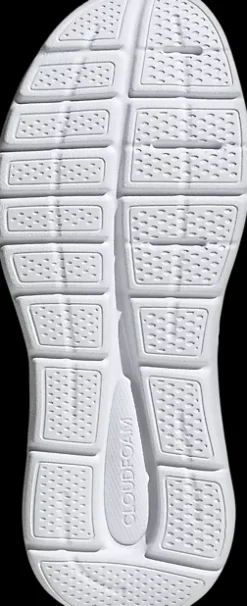 Outlet czarno-białe sneakersy damskie Cloudfoam Comfy Damskie Sportowe|Markowe