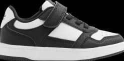 New czarno-białe sneakersy dziecięce Dzieci Sportowe|Półbuty