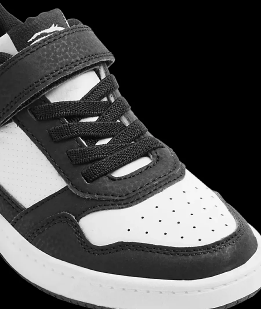Sale czarno-białe sneakersy dziecięce Dzieci Sportowe