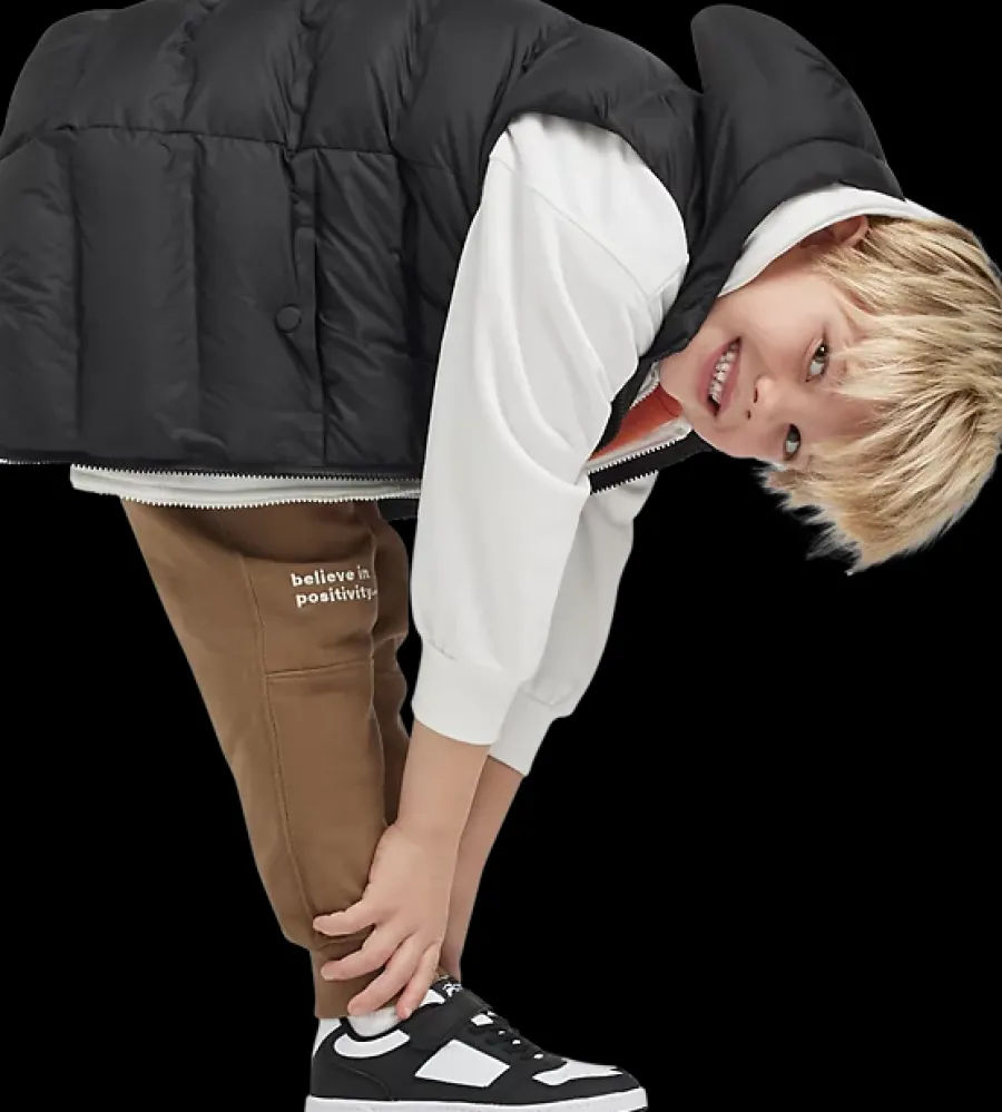 Sale czarno-białe sneakersy dziecięce Dzieci Sportowe