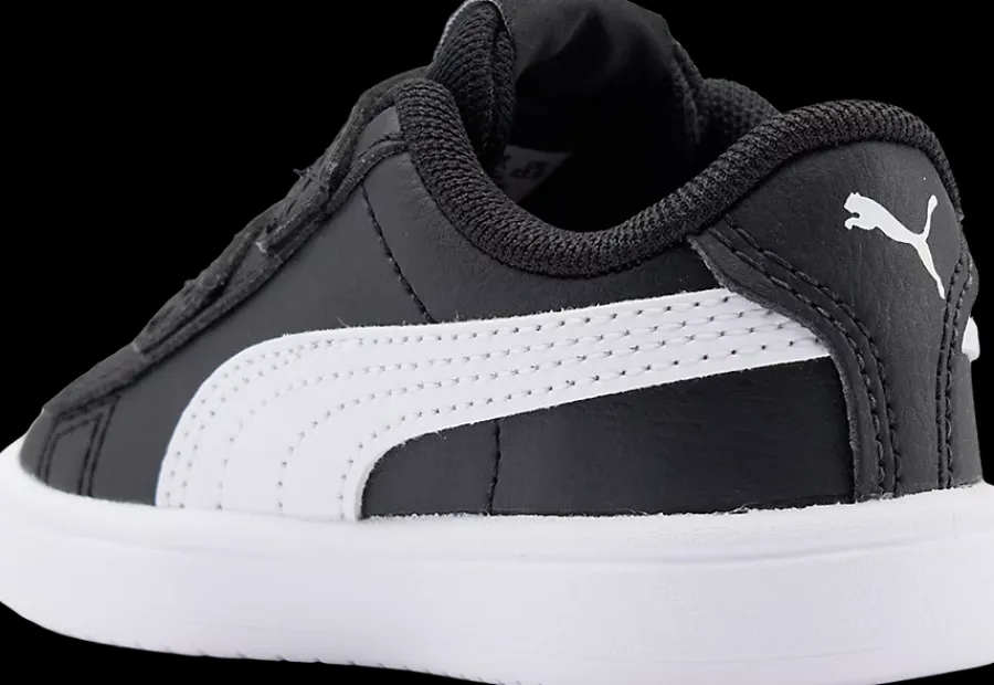 Hot czarno-białe sneakersy dziecięce Rickie Classic V Dzieci Sportowe|Markowe