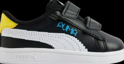 Outlet czarno-białe sneakersy dziecięce Smash 3.0 Dzieci Sportowe|Markowe
