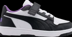 Discount czarno-białe sneakersy dziecięce Reb-L Dzieci Sportowe