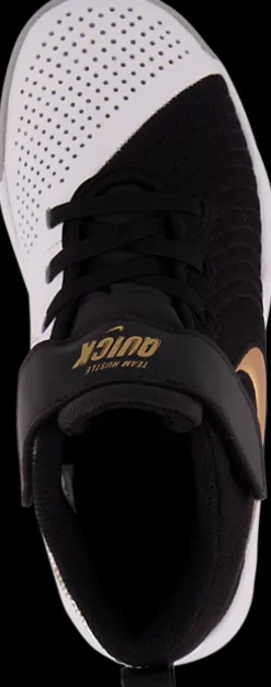Best czarno-białe sneakersy dziecięce Team Hustle Quick Dzieci Sportowe