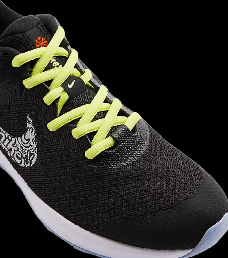 New czarno-białe sneakersy młodzieżowe REVOLUTION 6 Dzieci Sportowe