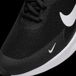 Online czarno-białe sneakersy młodzieżowe Revolution 7 Dzieci Sportowe