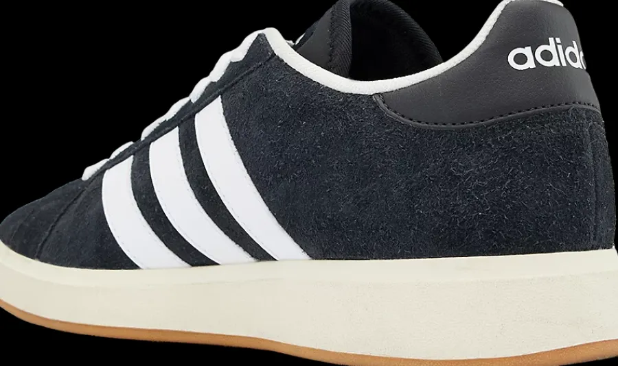 czarno-białe sneakersy męskie Grand Court Base Męskie Sportowe|Markowe