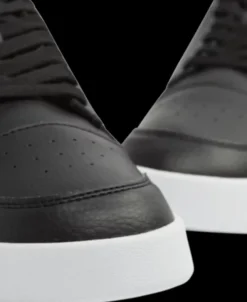 Discount czarno-białe sneakersy męskie Shuffle Męskie Sportowe|Markowe