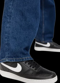 Sale czarno-białe sneakersy męskie Court Vision Męskie Sportowe|Markowe