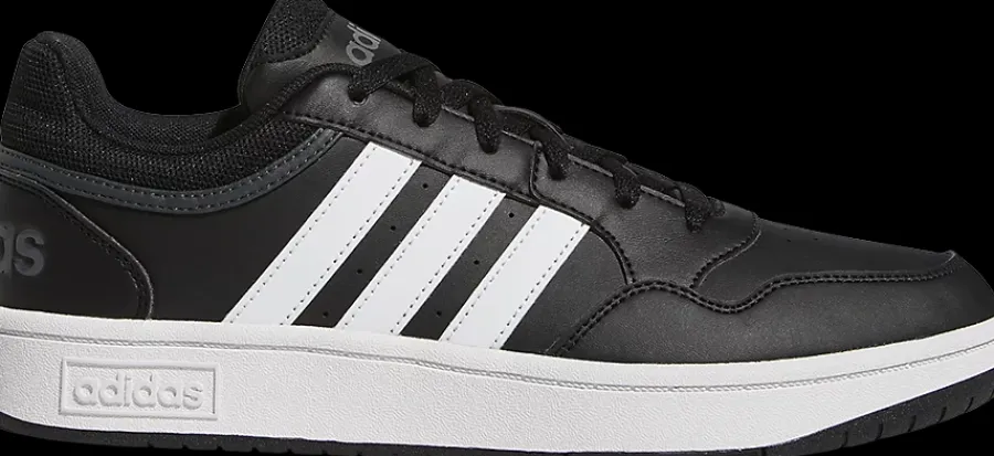 Hot czarno-białe sneakersy męskie HOOPS 3.0 Męskie Sportowe