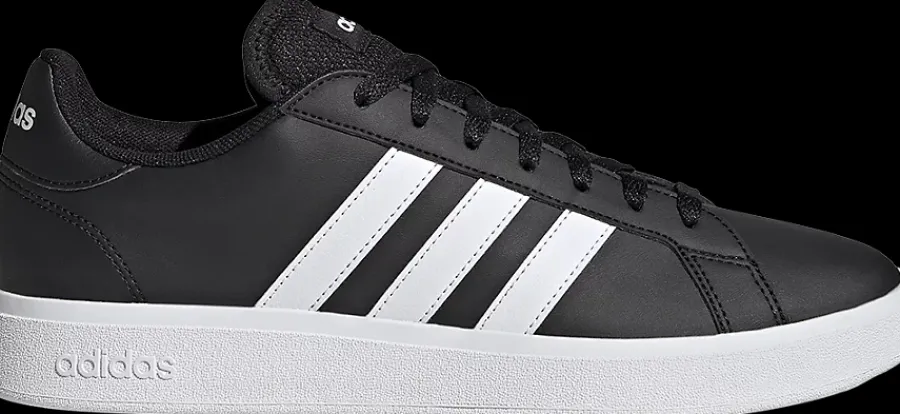 Best czarno-białe sneakersy męskie GRAND COURT BASE 2.0 Męskie Sportowe|Casual