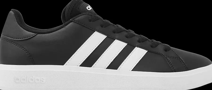 Best czarno-białe sneakersy męskie GRAND COURT BASE 2.0 Męskie Sportowe|Casual