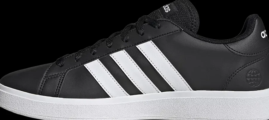 Best czarno-białe sneakersy męskie GRAND COURT BASE 2.0 Męskie Sportowe|Casual