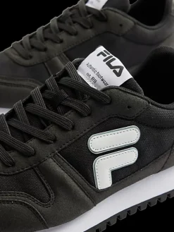 Outlet czarno-białe sneakersy męskie Męskie Sportowe|Markowe