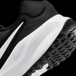 Online czarno-białe sneakersy męskie Revolution 7 Męskie Sportowe|Markowe