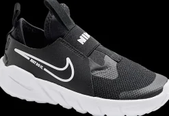 Hot czarno-białe wsuwane sneakersy dziecięce FLEX RUNNER 2 Dzieci Sportowe