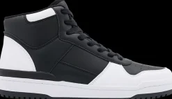 Online czarno-białe wysokie sneakersy damskie Męskie Sportowe|Trampki