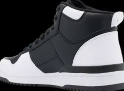 Online czarno-białe wysokie sneakersy damskie Męskie Sportowe|Trampki