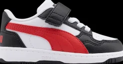 Hot czarno-biało-czerwone sneakersy dziecięce Reb-L Dzieci Sportowe|Markowe