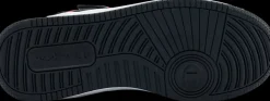 New czarno-biało-czerwone wysokie sneakersy młodzieżowe Dzieci Sportowe|Trampki Wysokie