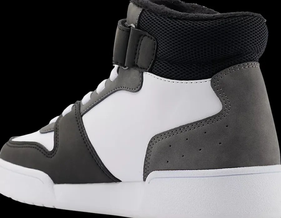 Hot czarno-biało-szare ocieplane sneakersy młodzieżowe Dzieci Sportowe