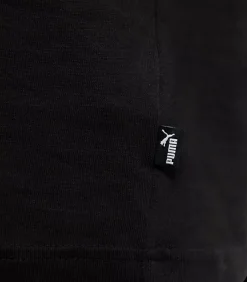 New czarno-biały tshirt młodzieżowy Ess Block Tee Dzieci Odzież