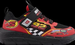 Hot czarno-czerwone sneakersy dziecięce Dzieci Sportowe
