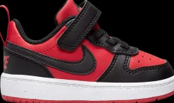 Discount czarno-czerwone sneakersy dziecięce Court Borough Low Dzieci Sportowe