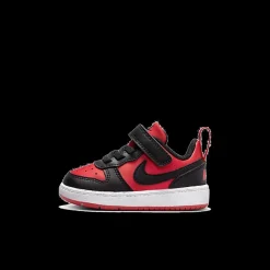 Discount czarno-czerwone sneakersy dziecięce Court Borough Low Dzieci Sportowe