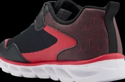 Hot czarno-czerwone sneakersy chłopięce Dzieci Sportowe