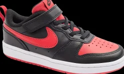 New czarno-czerwone sneakersy chłopięce Court Borough 2 Dzieci Sportowe