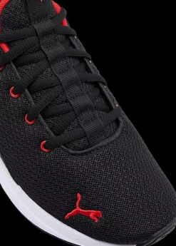 czarno-czerwone sneakersy młodzieżowe Cell Rapid Fresh Jr Dzieci Sportowe