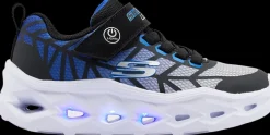 Hot czarno-granatowe sneakersy chłopięce Landan Dzieci Sportowe