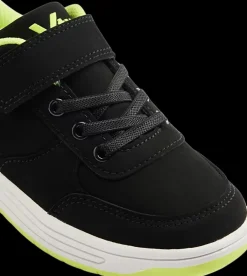 Best czarno-limonkowe sneakersy dziecięce Dzieci Sportowe