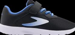 Discount czarno-niebieskie sneakersy chłopięce Dzieci Sportowe|Do Szkoły