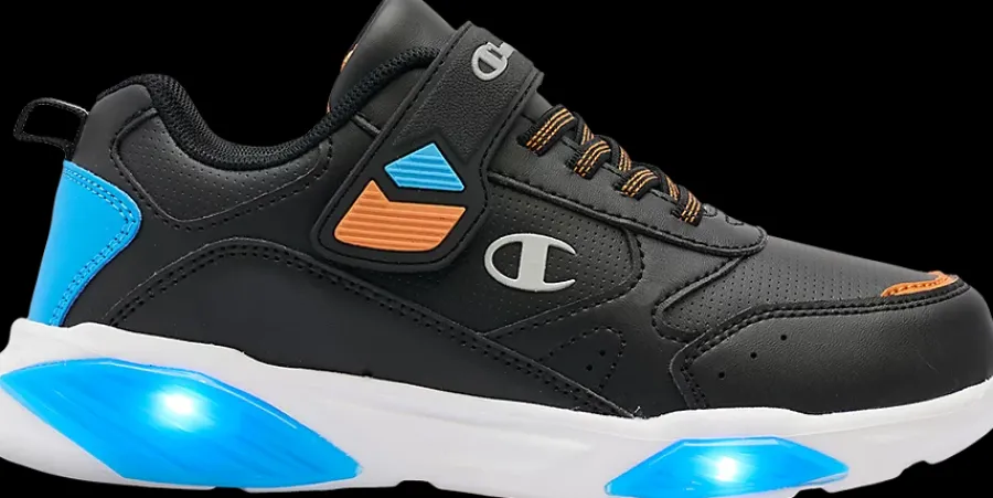 Discount czarno-niebieskie sneakersy dzieciece Wave Dzieci Sportowe|Markowe