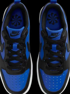 Outlet czarno-niebieskie sneakersy młodzieżowe COURT BOROUGH LOW RECRAFT Dzieci Sportowe|Do Szkoły
