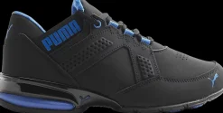 czarno-niebieskie sneakersy młodzieżowe Enzin Dzieci Sportowe