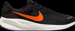 New czarno-pomarańczowe sneakersy męskie Revolution 7 Męskie Sportowe|Markowe