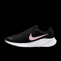 czarno-różowe sneakersy damskie Revolution 7 Damskie Sportowe|Treningowe